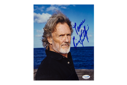 Kris Kristofferson Autographed 8x10 Photo (Peace)