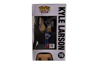Kyle Larson Autographed NASCAR Funko Pop #16