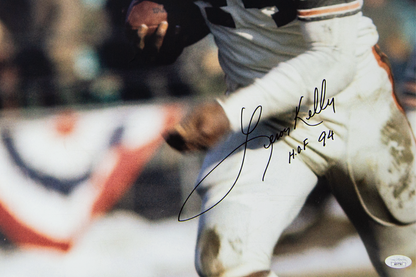 Leroy Kelly Autographed 16x20 Cleveland Browns Photo (HOF 94)