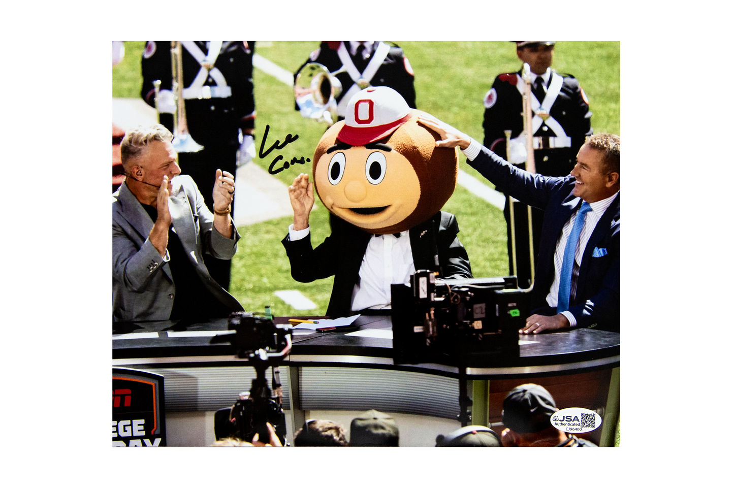 Lee Corso Autographed 8x10 Ohio State Buckeyes Photo