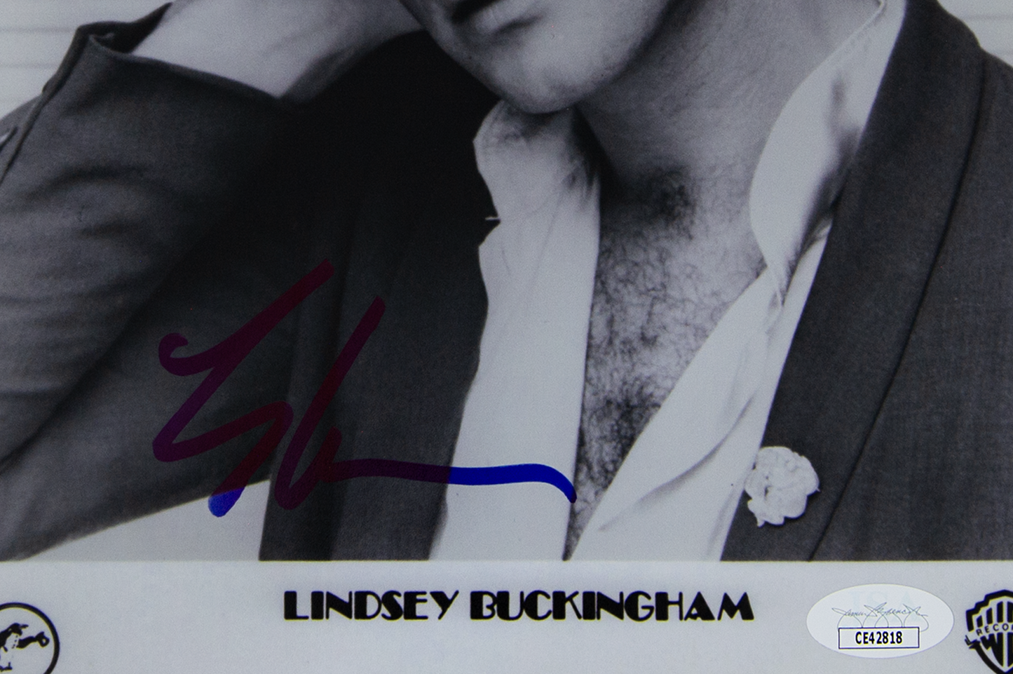 Lindsey Buckingham Autographed 8x10 Photo