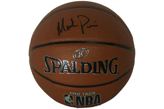 Mark Price signed Spalding NBA basketball