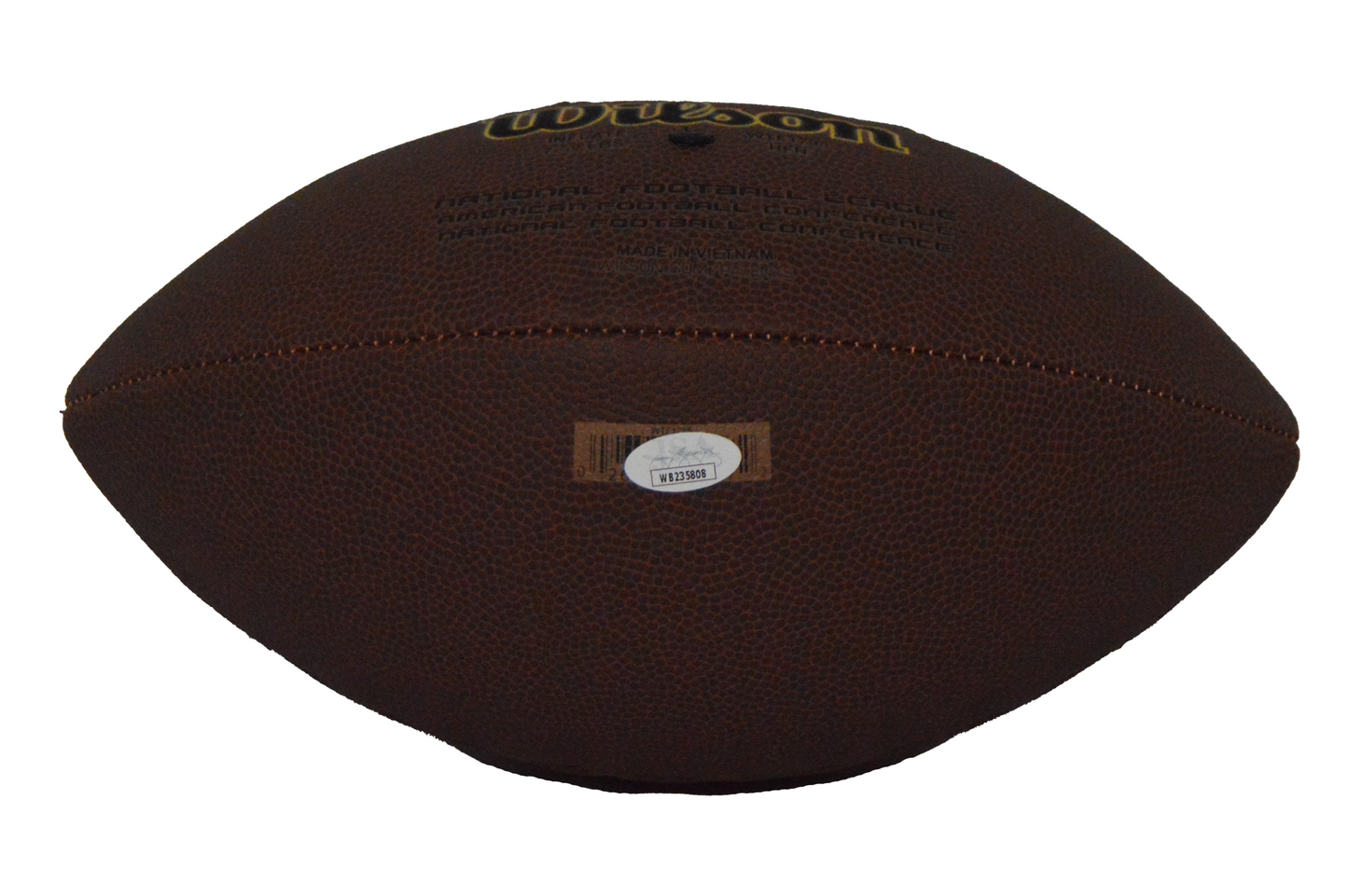 Martin Emerson Jr Autographed football