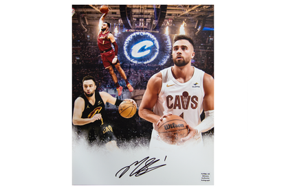 Max Strus Autographed 11x14 Cleveland Cavaliers photo