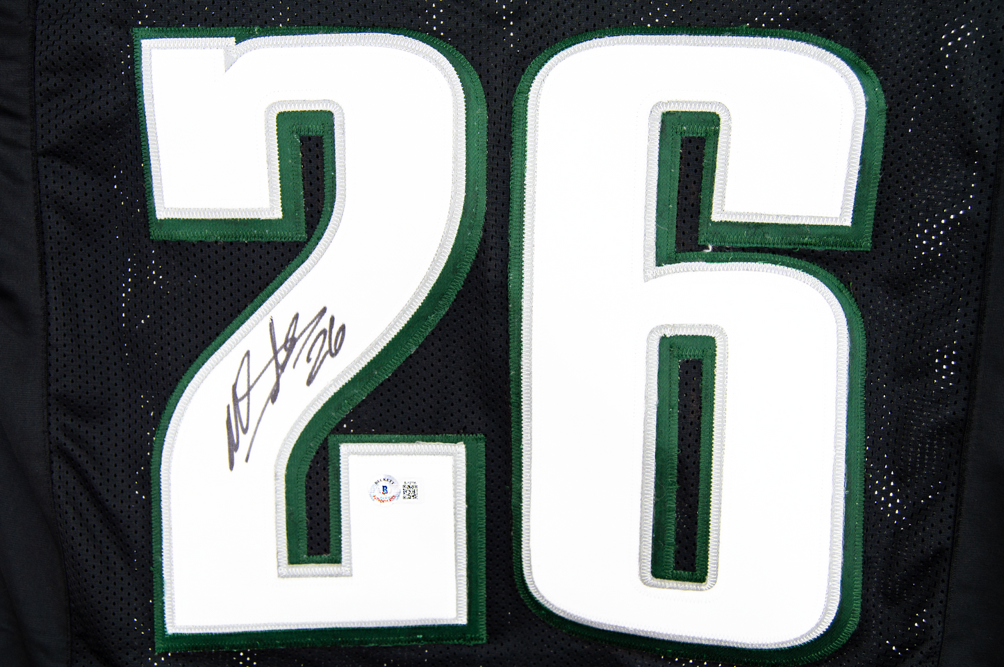 Miles Sanders Autographed Custom Philadelphia Jersey