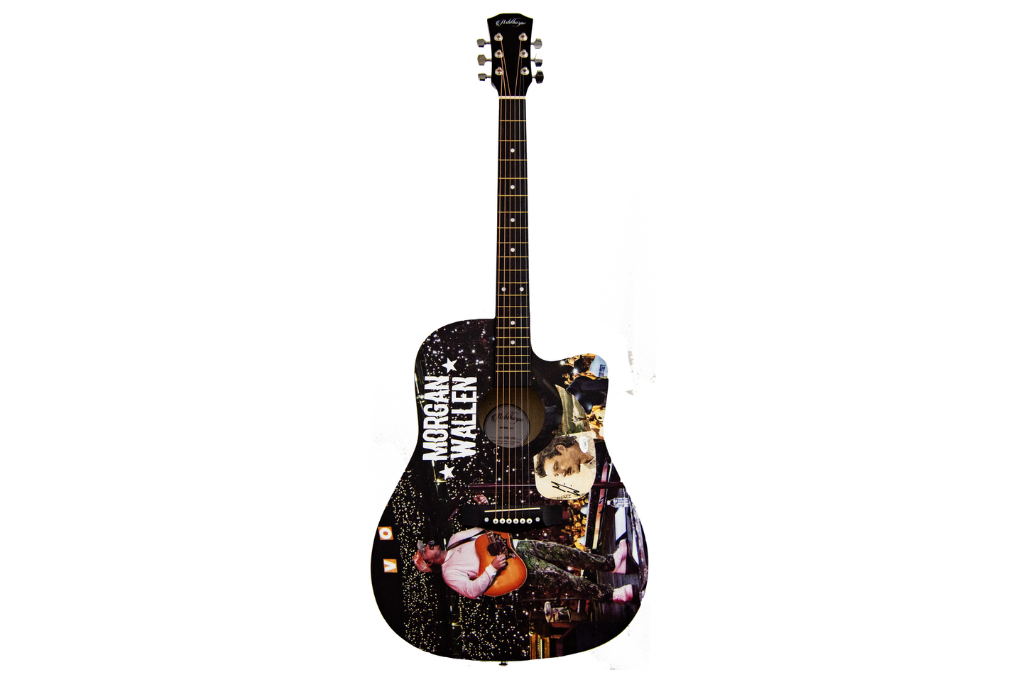 Morgan Wallen Autographed Guitar