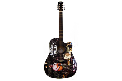 Morgan Wallen Autographed Guitar