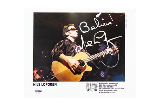 Nils Lofgren Autographed 8x10 Photo