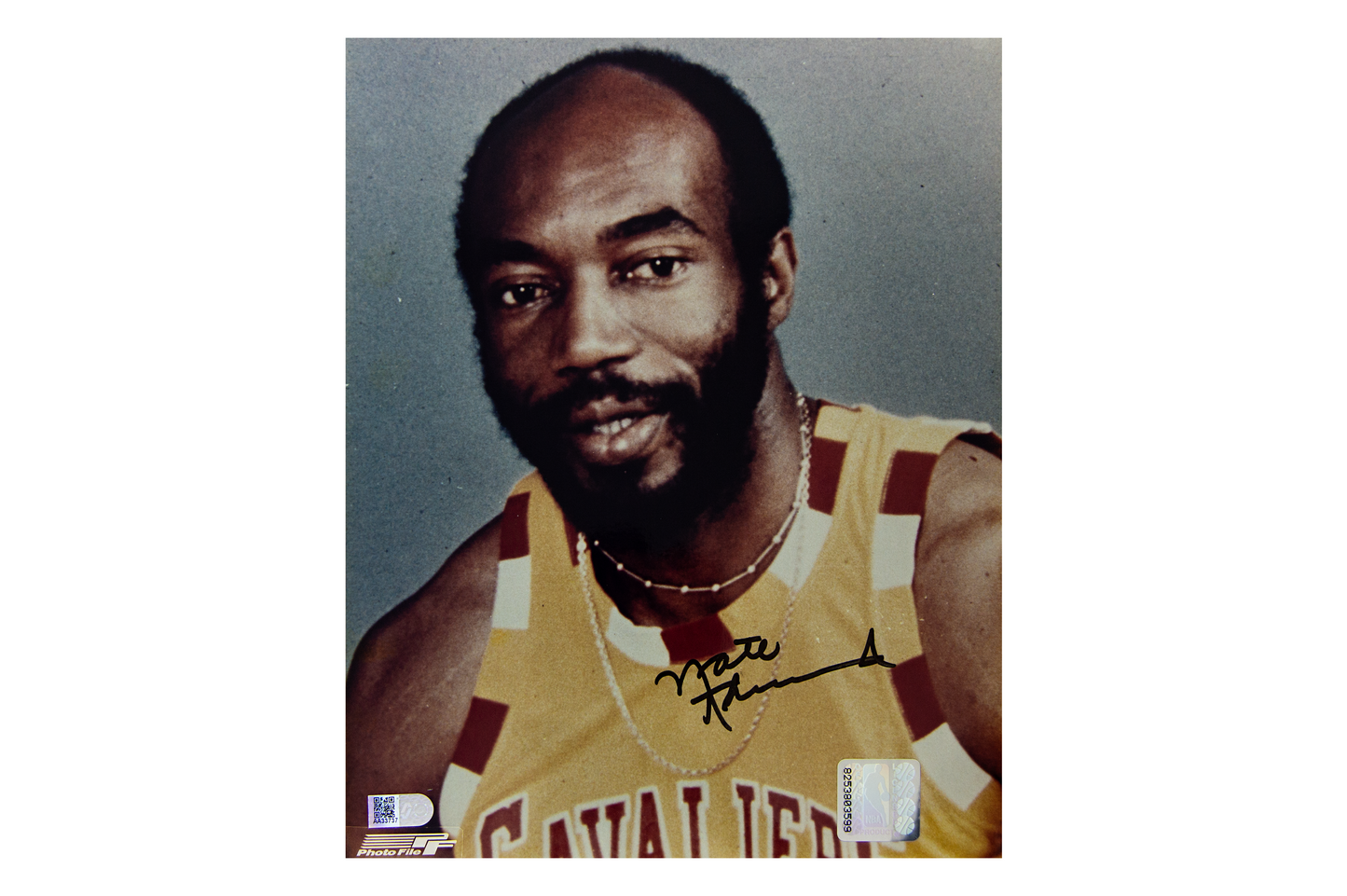 Nate Thurmond Autographed 8x10 Cleveland Cavaliers photo