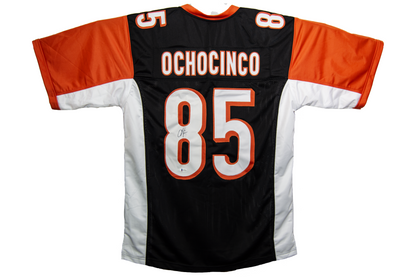 Chad Ochocinco Johnson Autographed Custom Black Cincinnati Jersey