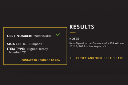 OJ Simpson Autographed Custom Blue Buffalo Career Highlight Jersey