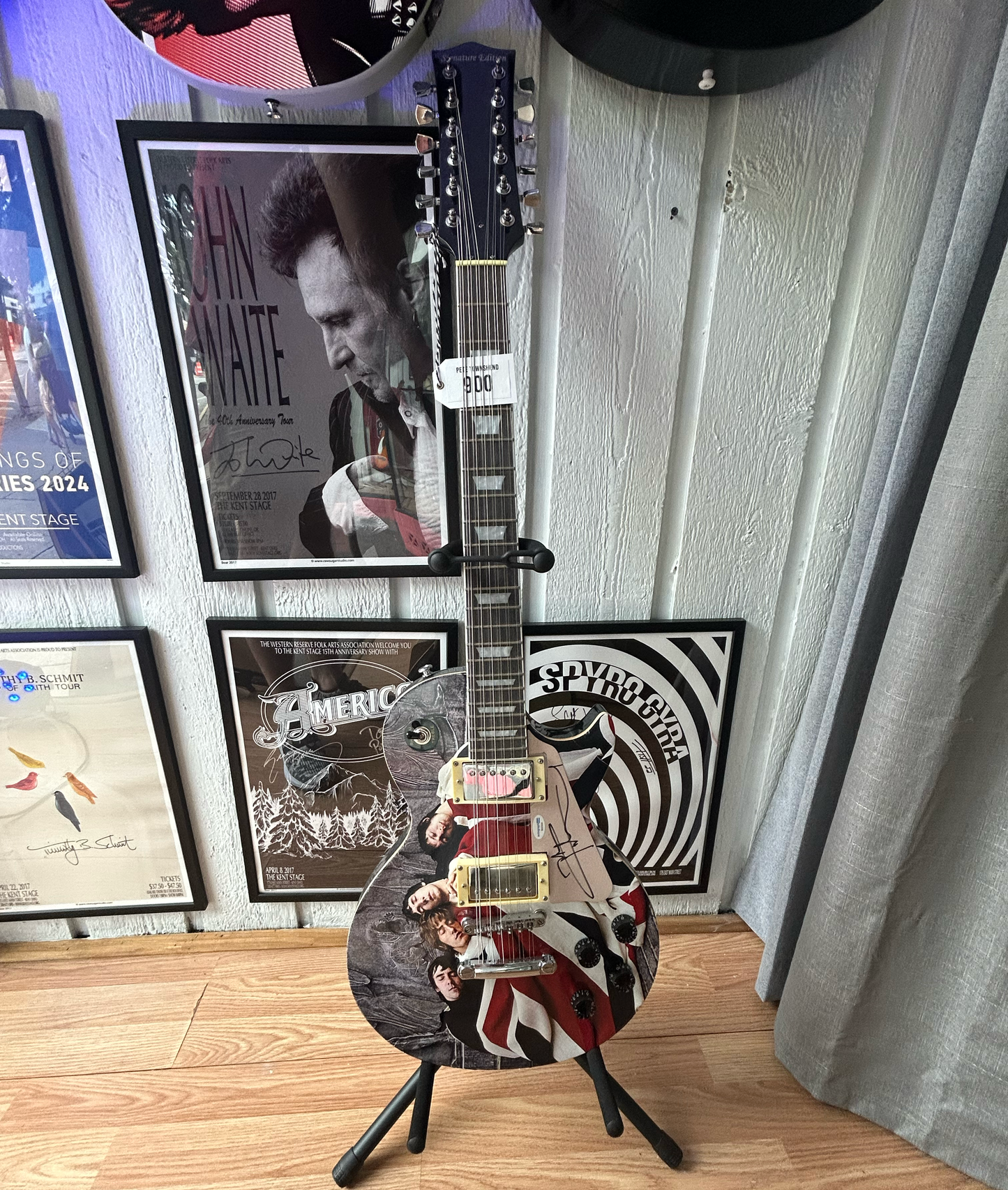 Pete Townshend Autographed Six String Guitar