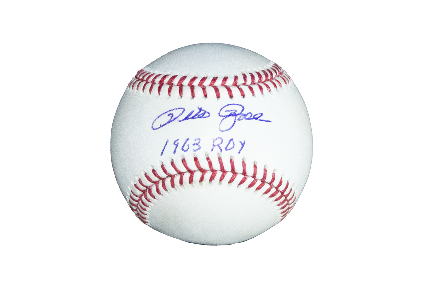 Pete Rose Autographed Baseball (ROY 1963)