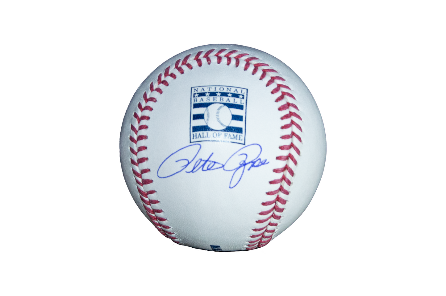 Pete Rose Autographed Hall of Fame Baseball