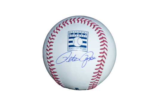 Pete Rose Autographed Hall of Fame Baseball