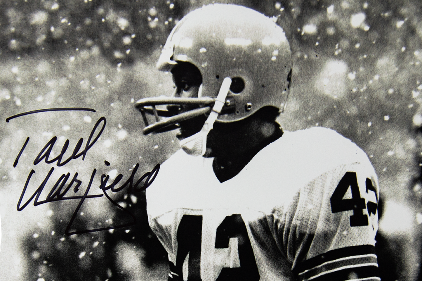 Paul Warfield Autographed 8x10 Cleveland Browns Photo