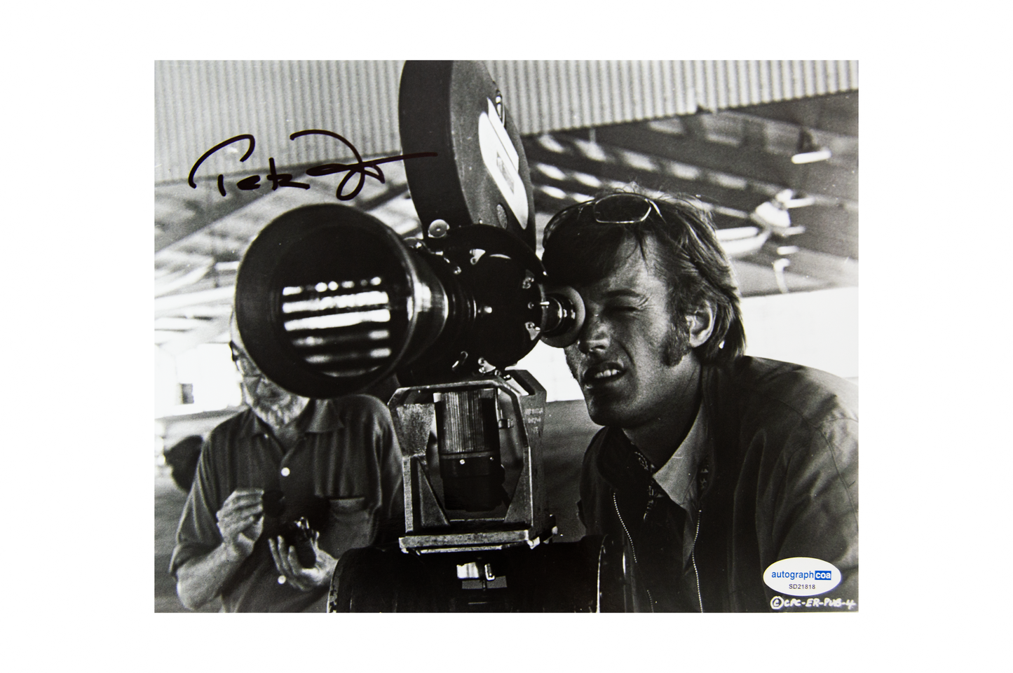 Peter Fonda Autographed 'Easy Rider' 8x10 Photo