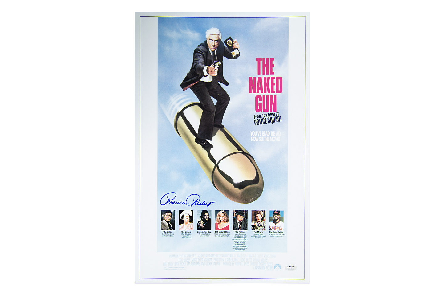 Pricilla Presley Autographed 'Naked Gun' 11x17 Poster