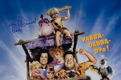 Rosie O'Donnell Autographed 'The Flintstones' 11x17 Poster