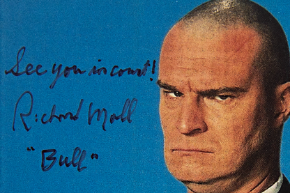 Richard Moll Autographed 8x10 'Night Court' Photo