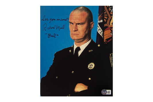 Richard Moll Autographed 8x10 'Night Court' Photo