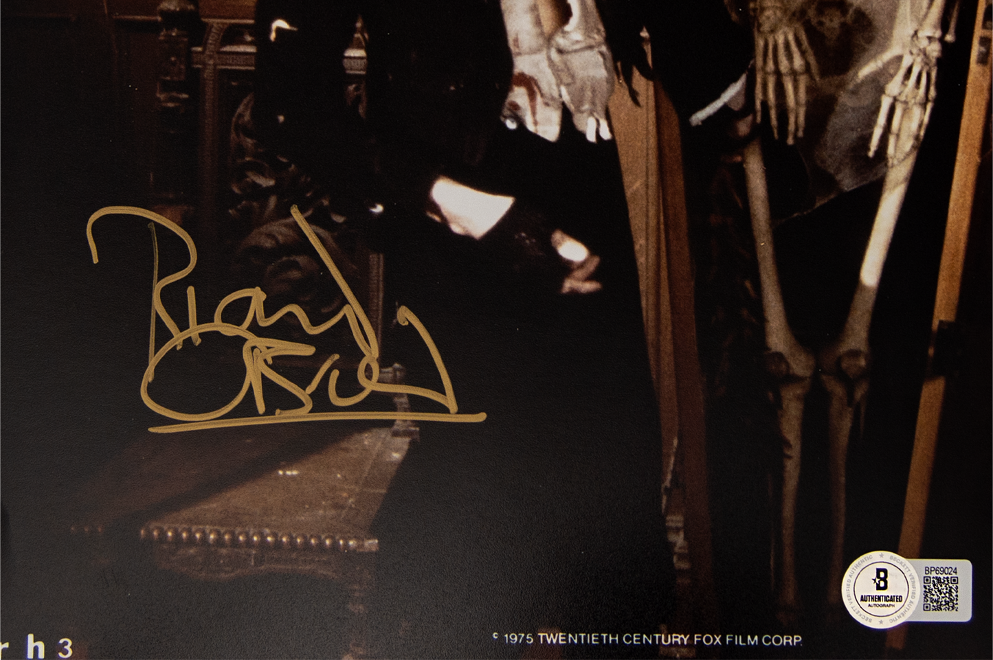 Richard O'Brien Autographed 8x10 'Rocky Horror Picture Show' Photo