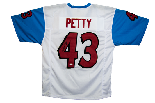 Richard Petty Autographed White NASCAR Custom Jersey