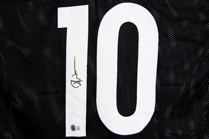 Roman Wilson Autographed Black Pittsburgh Custom Jersey