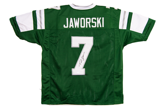 Ron Jaworski Autographed Custom Green Philadelphia Jersey