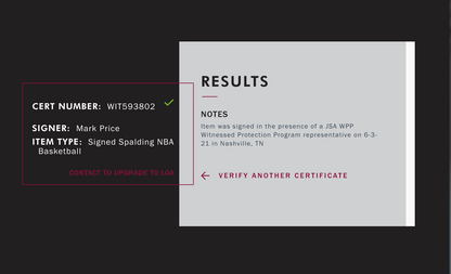 Mark Price Autographed Spalding NBA basketball