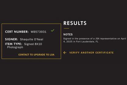 Shaquille O'Neal Autographed 8x10 Orlando Magic photo