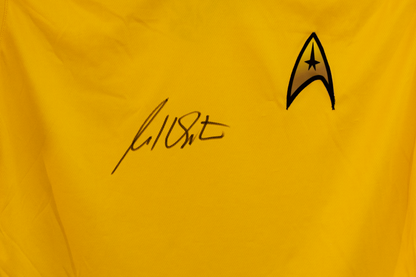 William Shatner Autographed 'Star Trek' Captain Kirk Shirt
