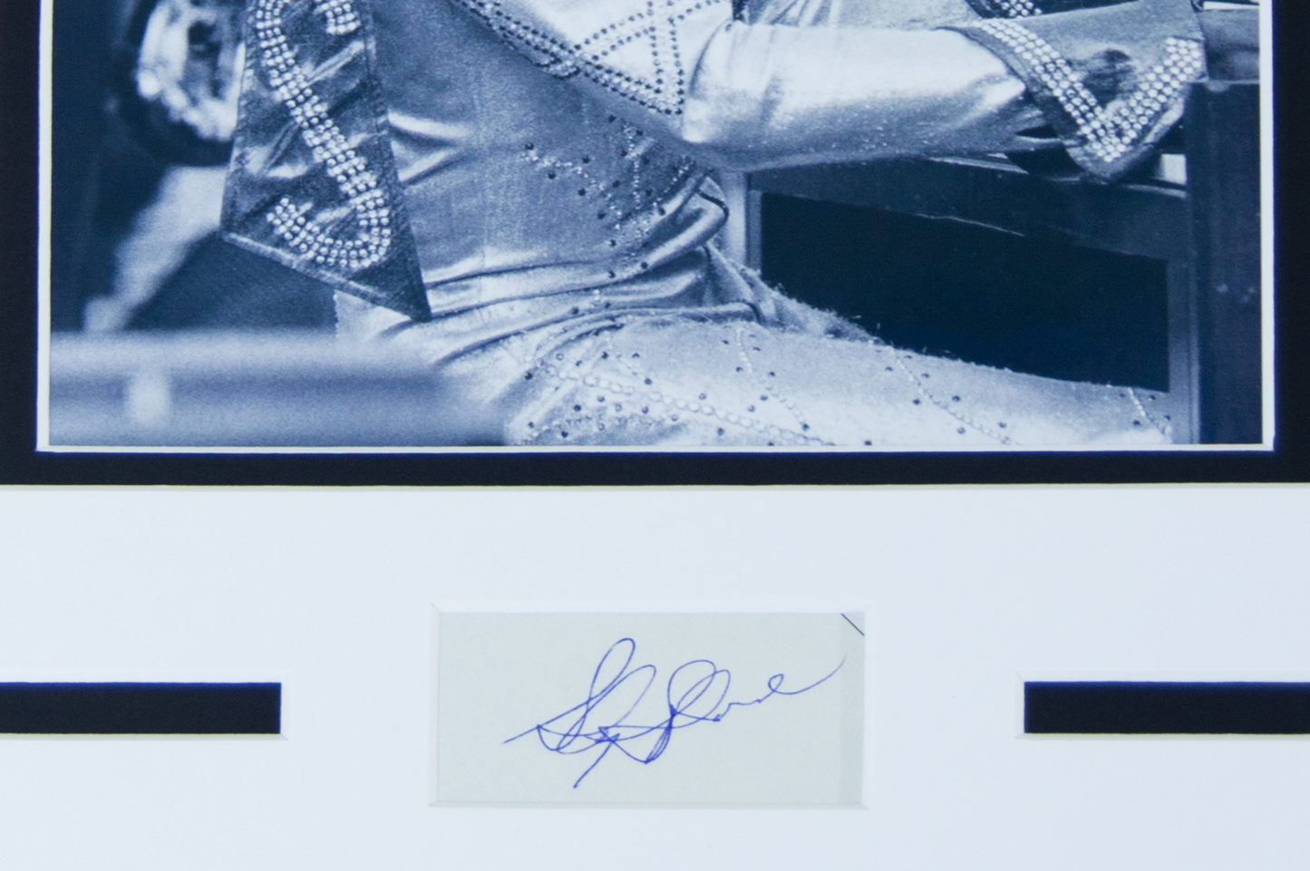 Sly Stone Autographed Framed Display