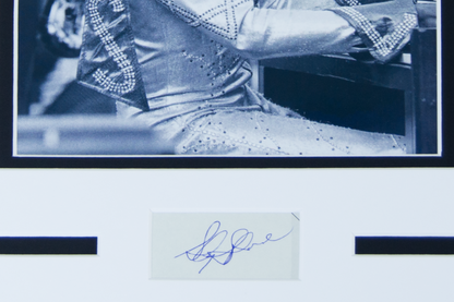 Sly Stone Autographed Framed Display