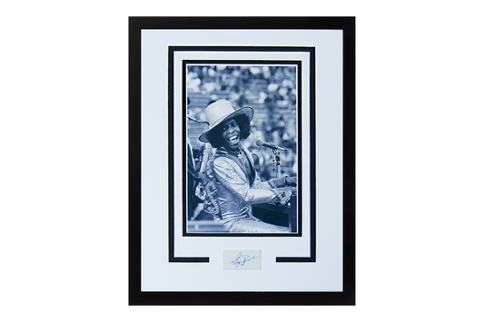 Sly Stone Autographed Framed Display