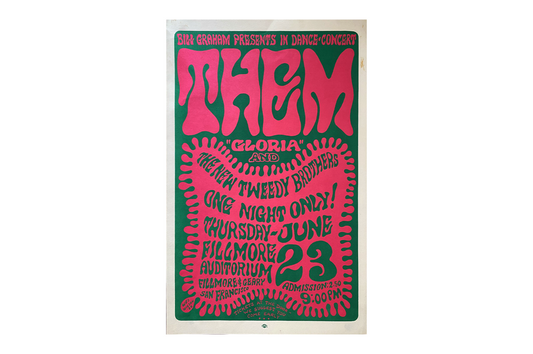 Them - Fillmore West - 1966 (2nd Print)
