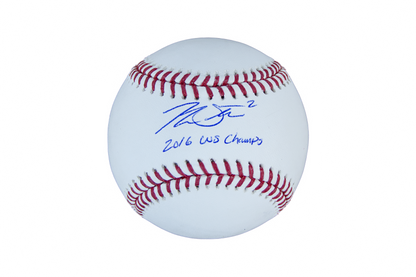 Tommy La Stella Autographed Baseball (2016 WS Champs)