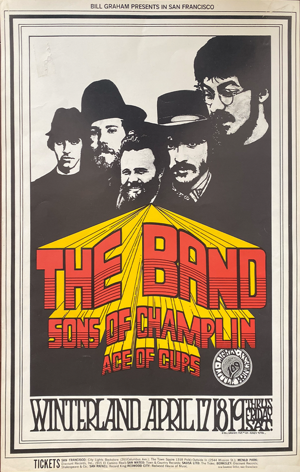 The Band - Fillmore West - 1969 (1st Print)