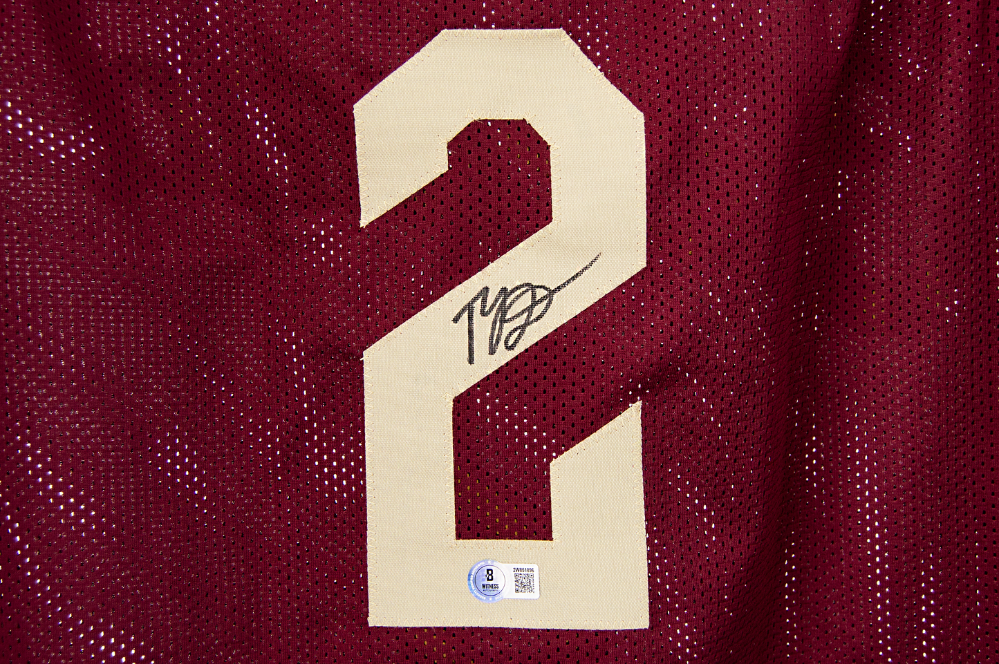 Ty Jerome Autographed Custom Black Cleveland Cavaliers Jersey