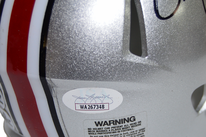 Urban Meyer Signed Ohio State Buckeyes Mini Helmet