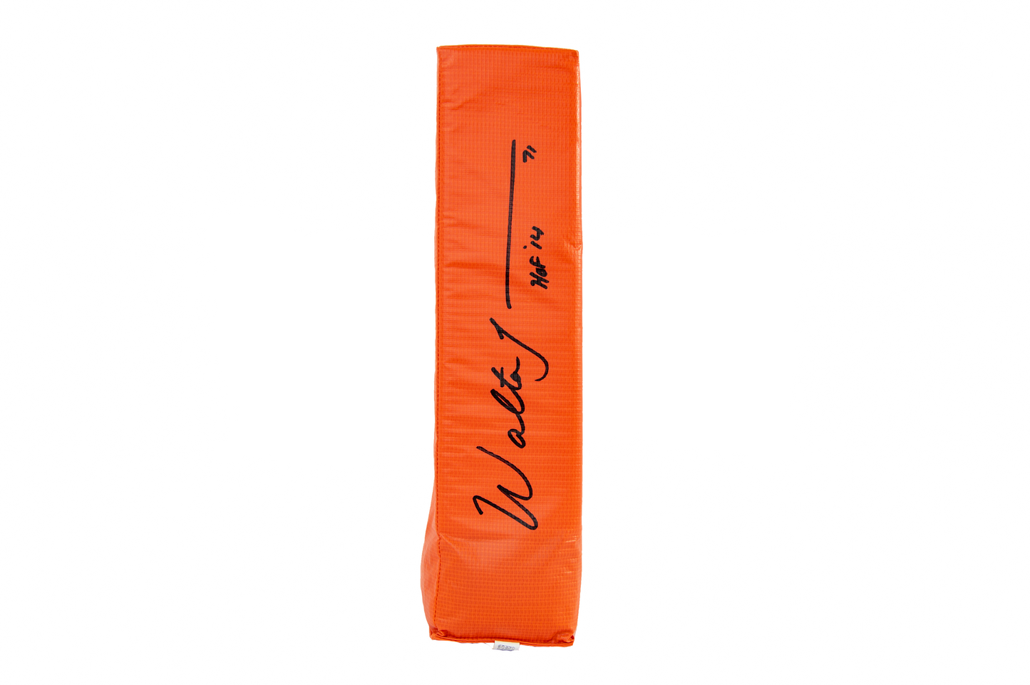 Walter Jones Autographed End Zone Pylon (HOF '14)