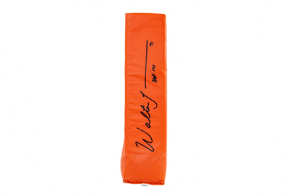 Walter Jones Autographed End Zone Pylon (HOF '14)