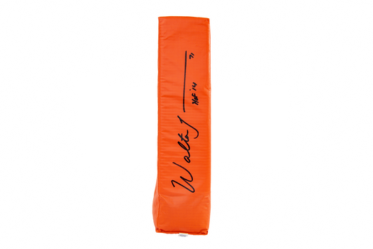 Walter Jones Autographed End Zone Pylon (HOF '14)