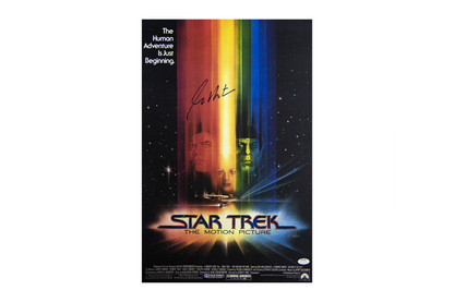 William Shatner Autographed 'Star Trek' Poster