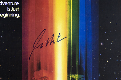 William Shatner Autographed 'Star Trek' Poster