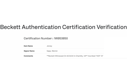 Warren Sapp Autographed Red Custom Tampa Bay Buccaneers Jersey (HOF '13)