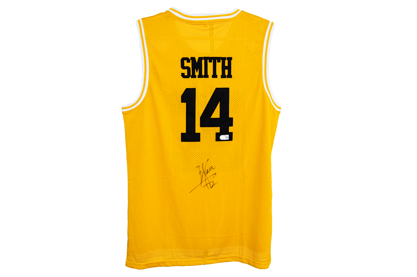 Will Smith Autographed Custom 'Fresh Prince of Bel-Air' Gold Jersey