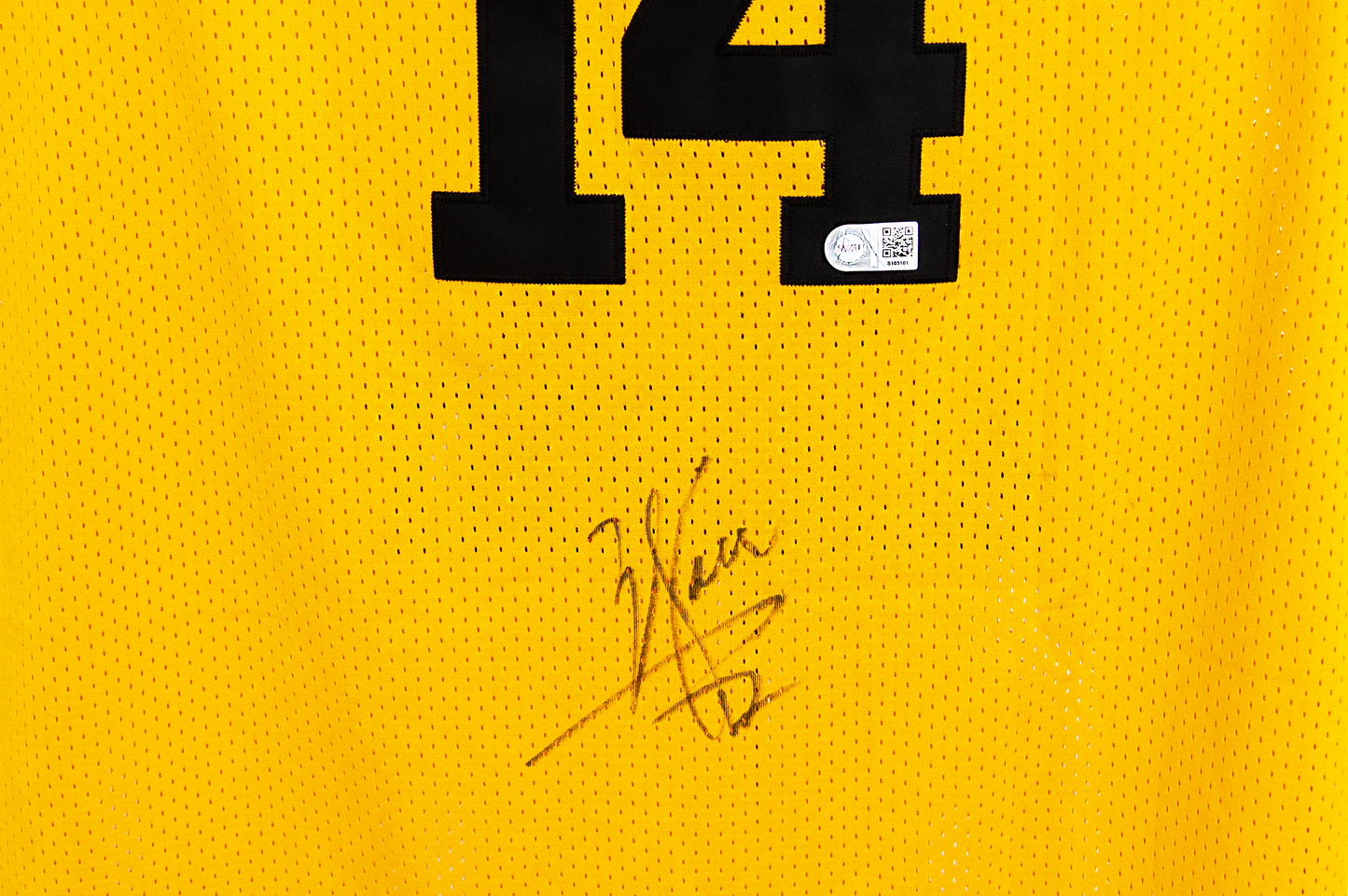 Will Smith Autographed Custom 'Fresh Prince of Bel-Air' Gold Jersey