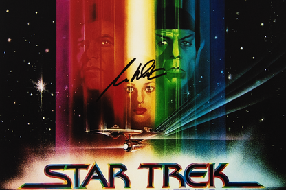 William Shatner Autographed 'Star Trek' Poster