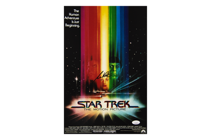 William Shatner Autographed 'Star Trek' Poster